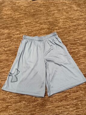 Under Armour Men’s Pale Blue Athletic Shorts